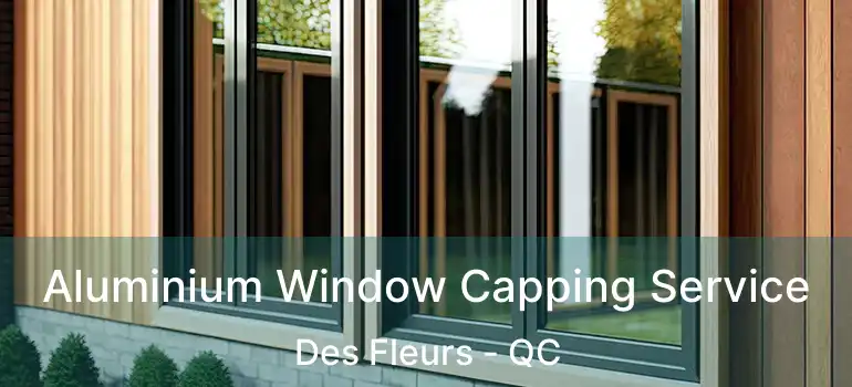 Aluminium Window Capping Service Des Fleurs - QC
