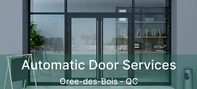 Automatic Door Services Oree-des-Bois - QC