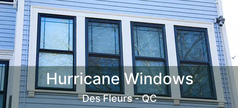 Hurricane Windows Des Fleurs - QC