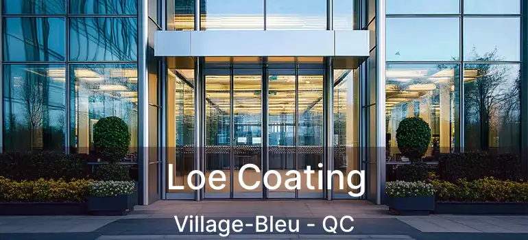 Loe Coating Village-Bleu - QC