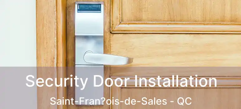 Security Door Installation Saint-Fran?ois-de-Sales - QC